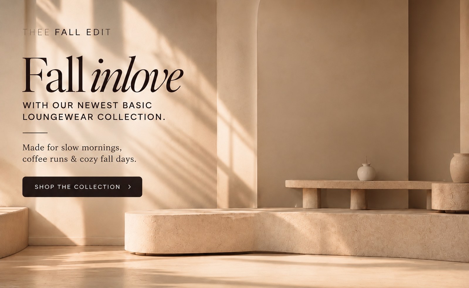 The Fall Edit — Fall in love with our newest basic loungewear collection